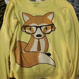Fox sweater
